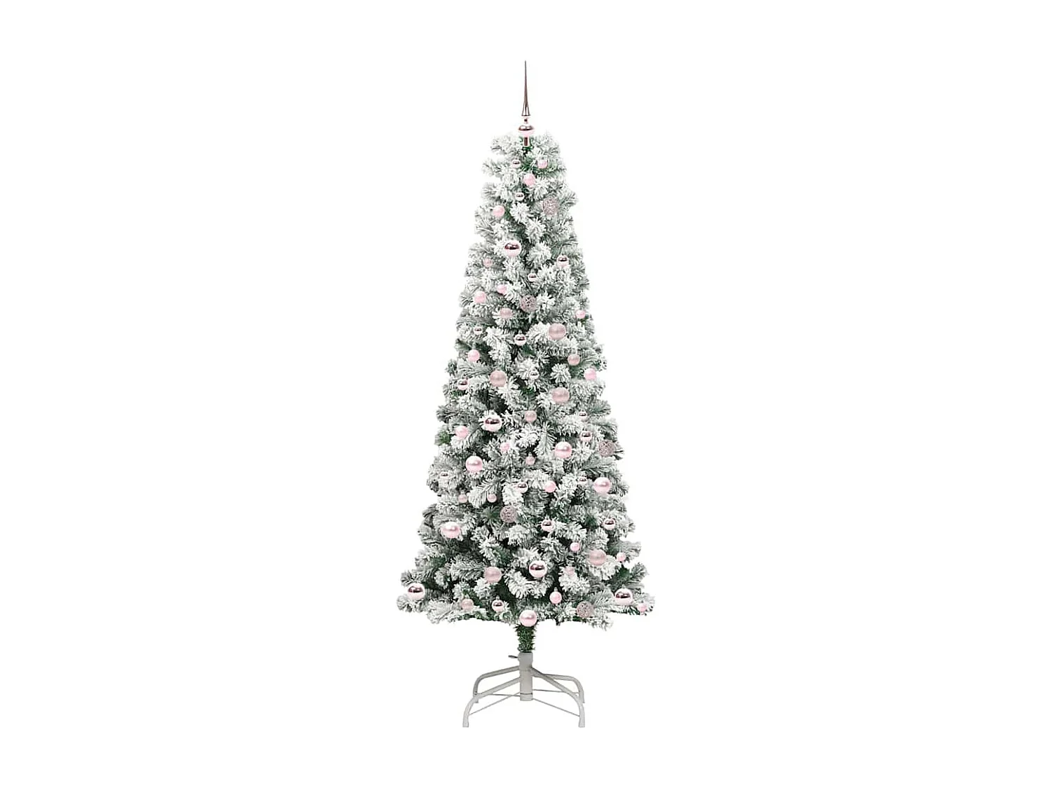 Albero di Natale artificiale con rami incernierati 210 cm