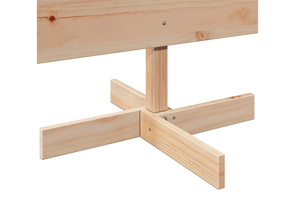 Albero di Natale in legno per decorazione 180 cm in legno massello di pino