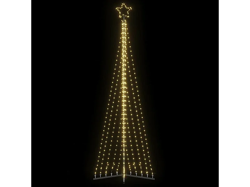 LED-kerstboom 495 warmwitte LED's 300,5 cm