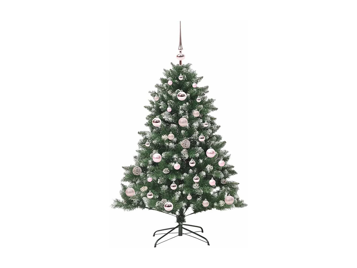 Albero di Natale artificiale con 150 LED Verde 85 x 85 x 120 cm