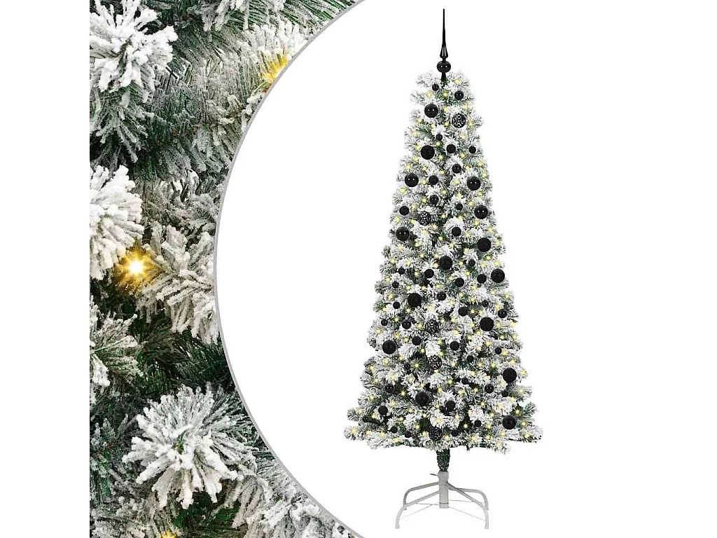 Sapin de Noël Artificiel à Branches Articulées 210 cm