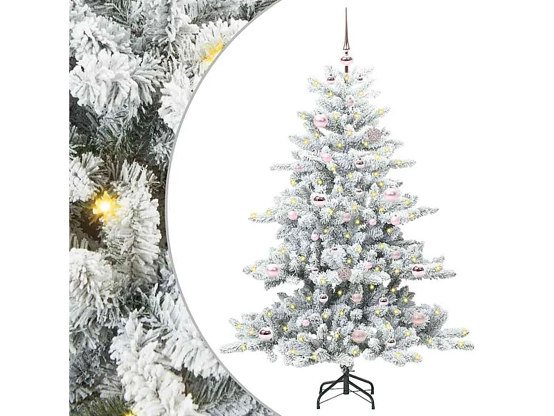 Künstlicher Weihnachtsbaum mit beweglichen Zweigen 150 cm PVC