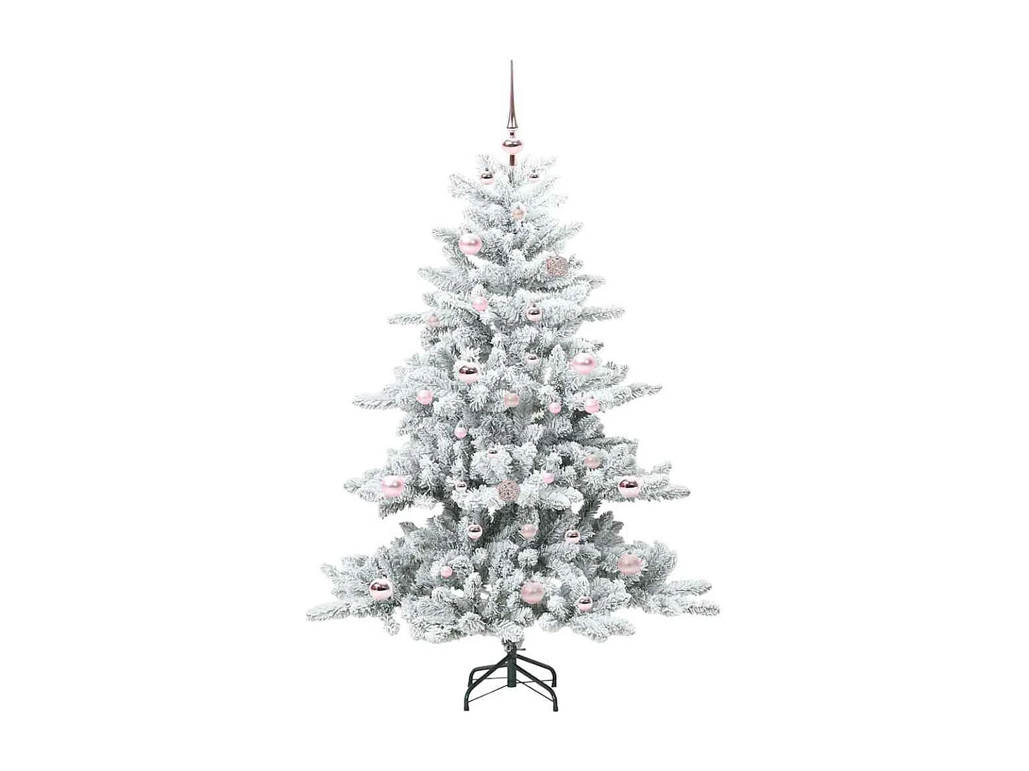 Künstlicher Weihnachtsbaum mit beweglichen Zweigen 150 cm PVC