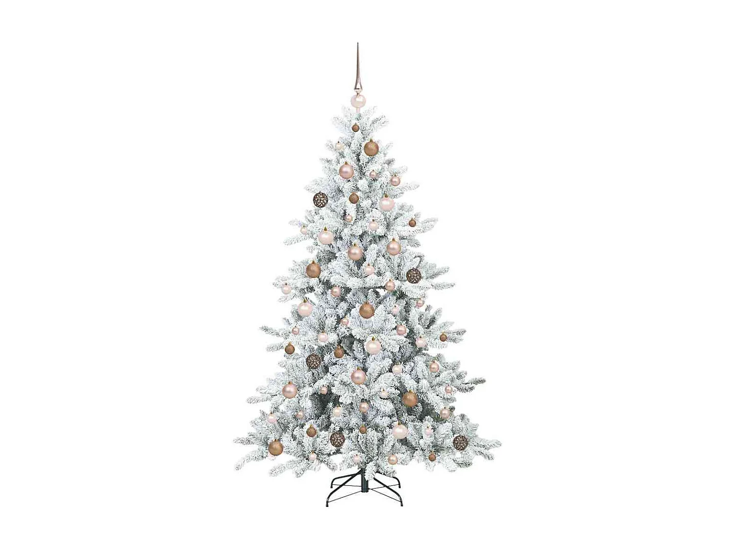 Künstlicher Weihnachtsbaum mit beweglichen Zweigen 180 cm PVC