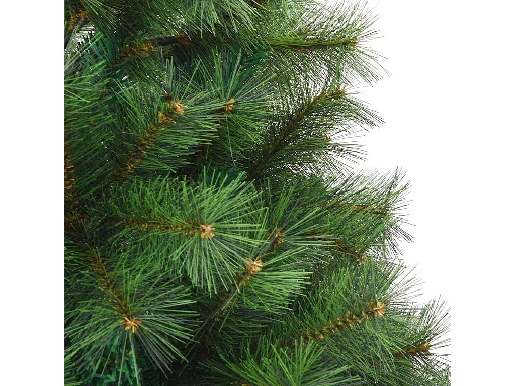 Kunstkerstboom met 150 LED's Groen 120 cm PE en PVC