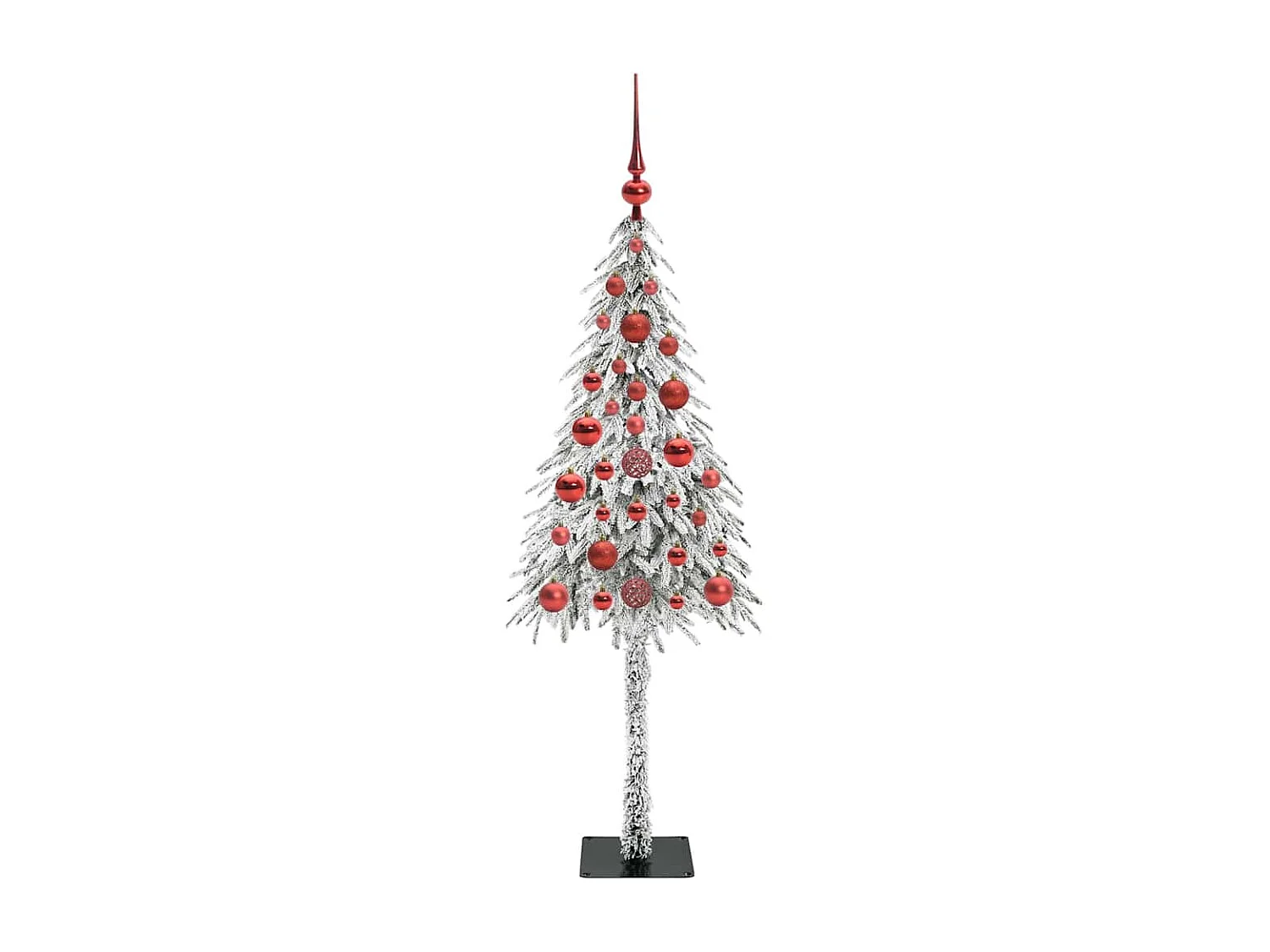 Sapin de Noël avec 150 LED Blanc 120 cm PE et Acier