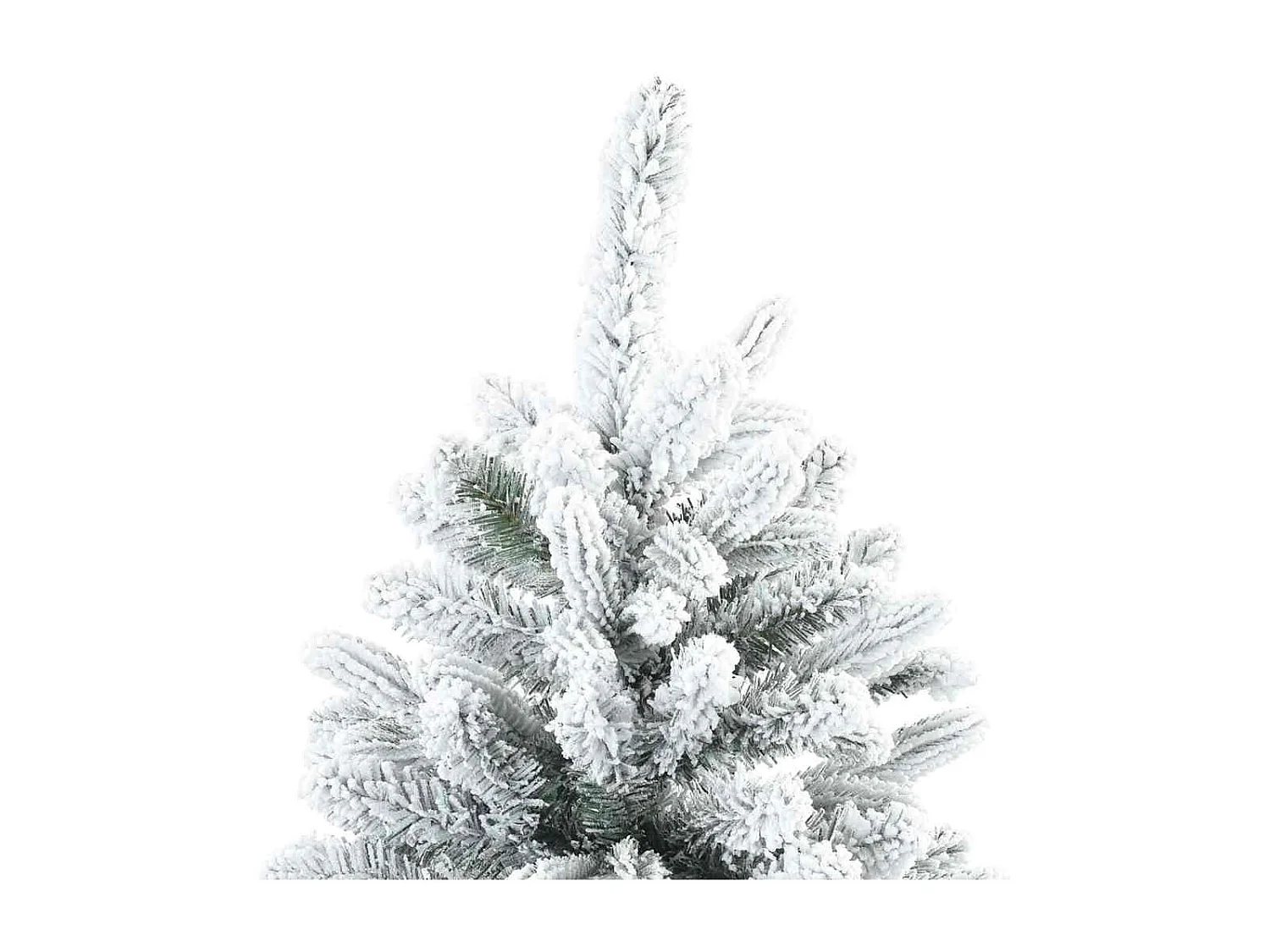 Sapin de Noël artificiel avec 300 LED Vert 210 cm PE et PVC