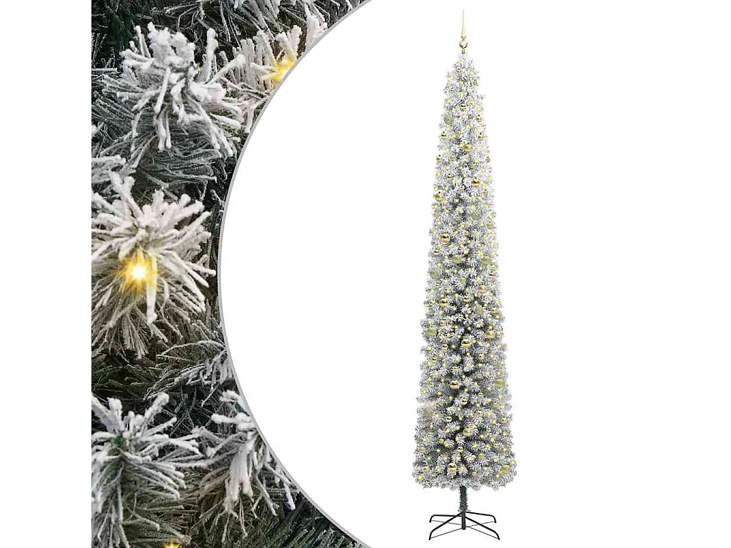 Sapin de Noël artificiel Vert 300 cm PVC et acier et plastique
