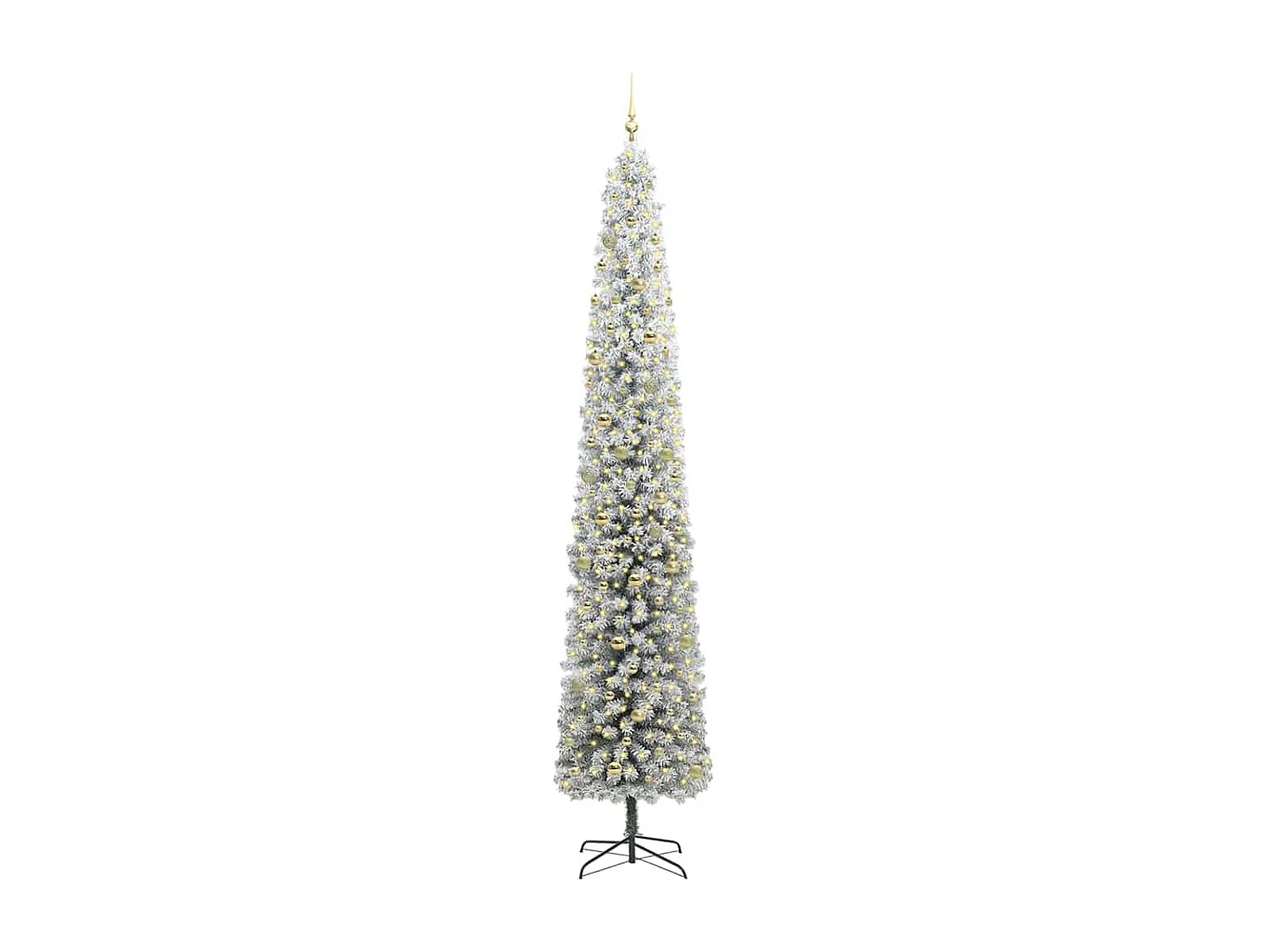 Sapin de Noël artificiel Vert 300 cm PVC et acier et plastique