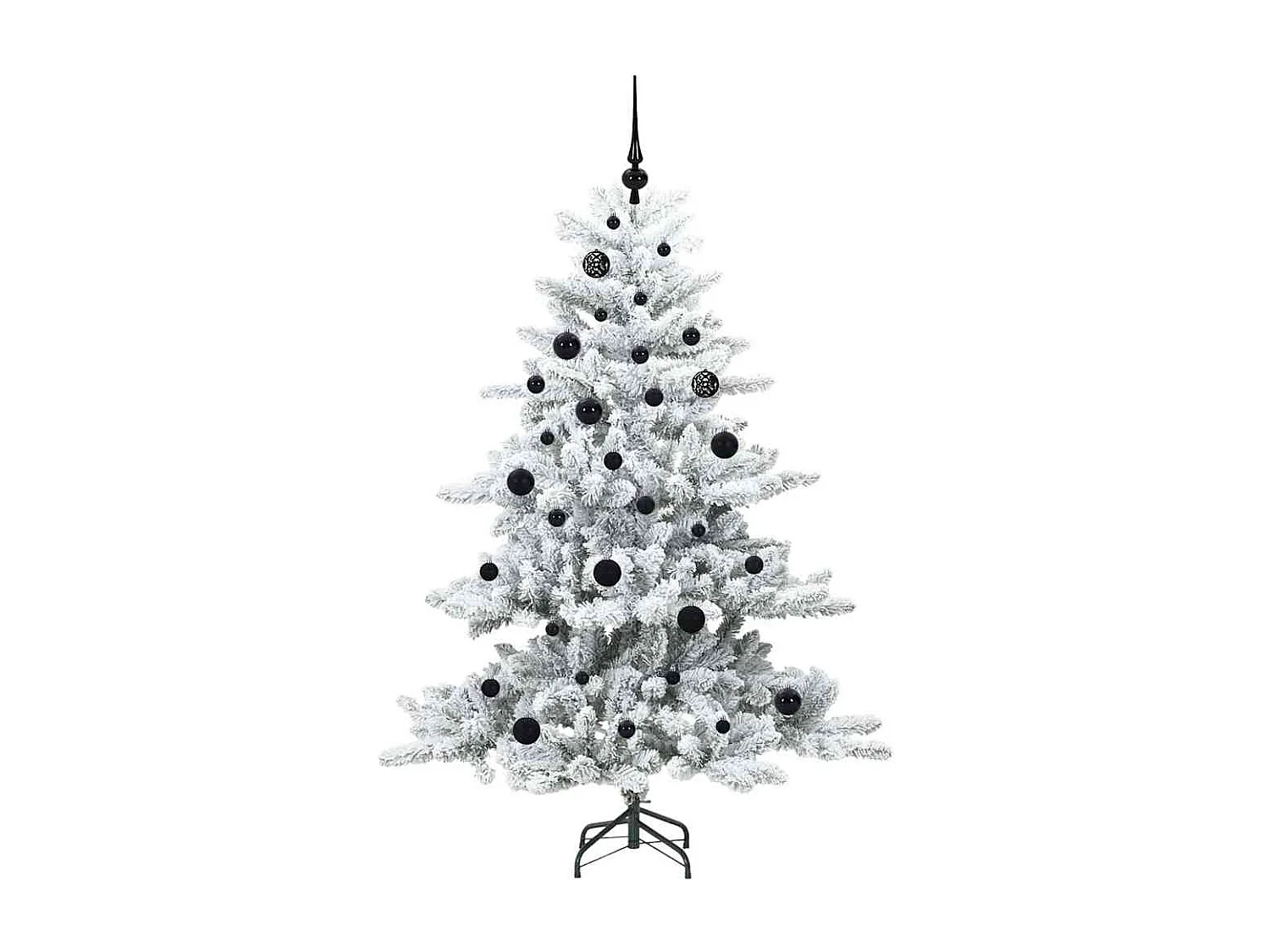 Kunstkerstboom met scharnierende takken 150 cm PVC