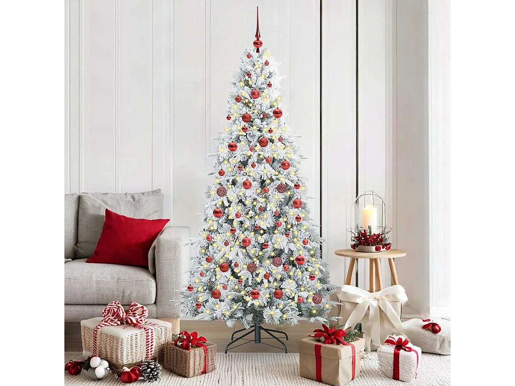 Sapin de Noël Artificiel à Branches Articulées Vert 180 cm