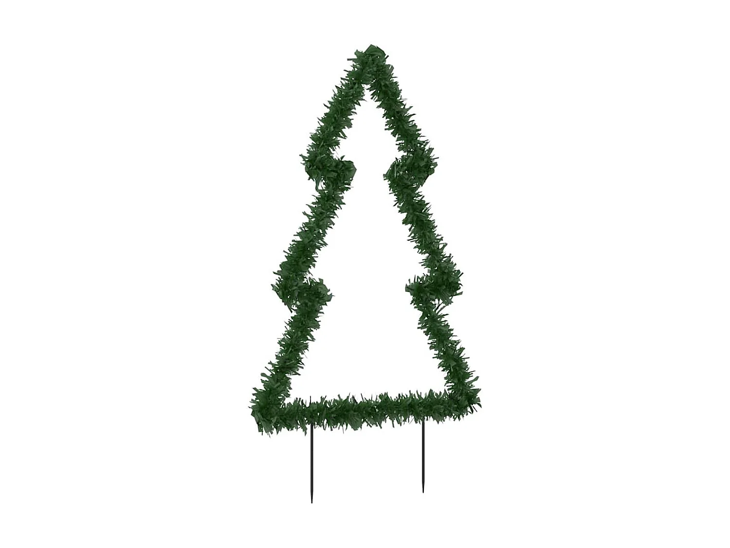 Decorazione luminosa per albero di Natale con picchetti 115 LED 90 cm