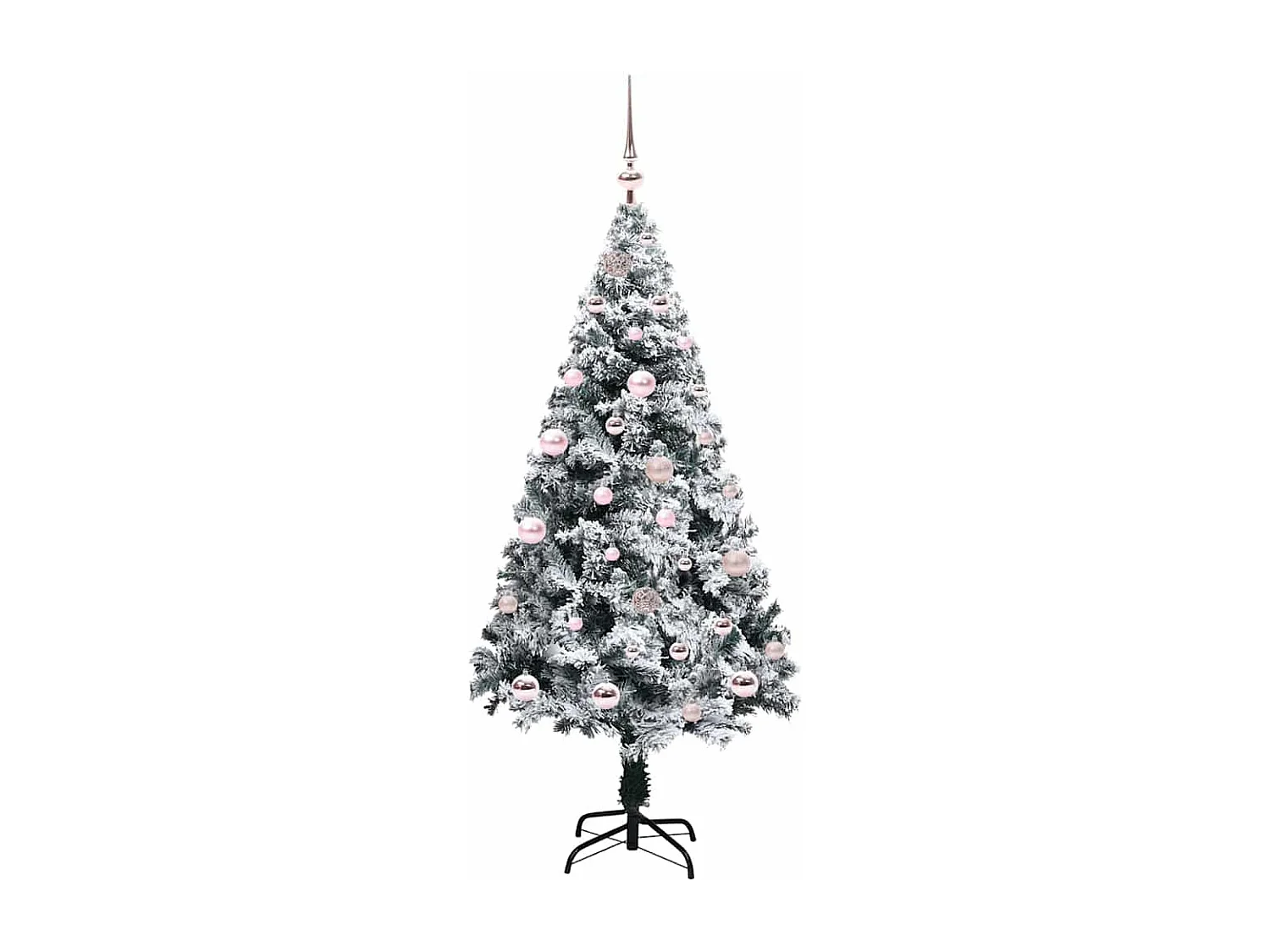 Sapin de Noël artificiel Vert 150 cm PVC, Acier et Plastique