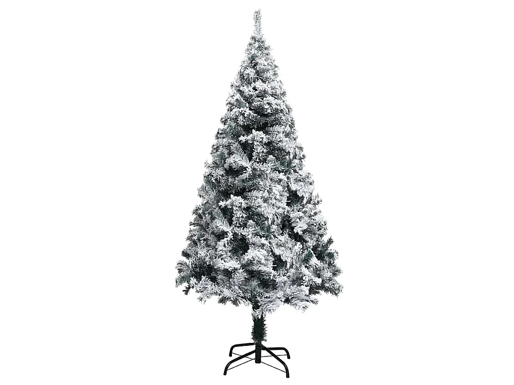 Künstlicher Weihnachtsbaum Grün 150 cm PVC, Stahl und Kunststoff