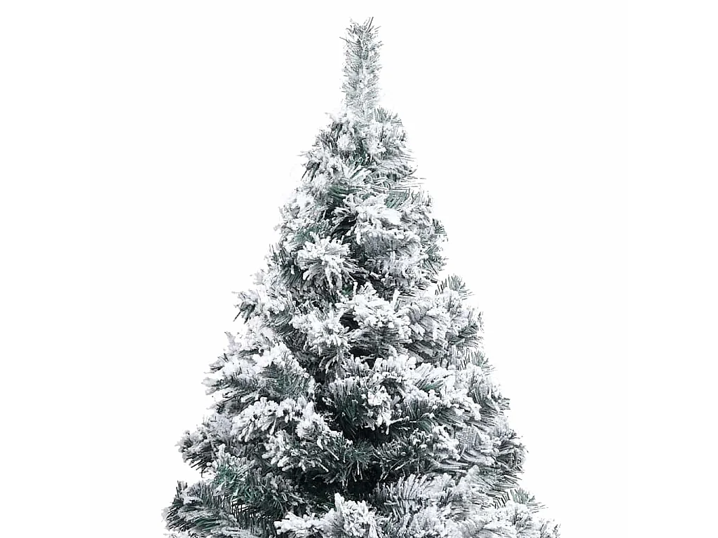 Künstlicher Weihnachtsbaum Grün 150 cm PVC, Stahl und Kunststoff