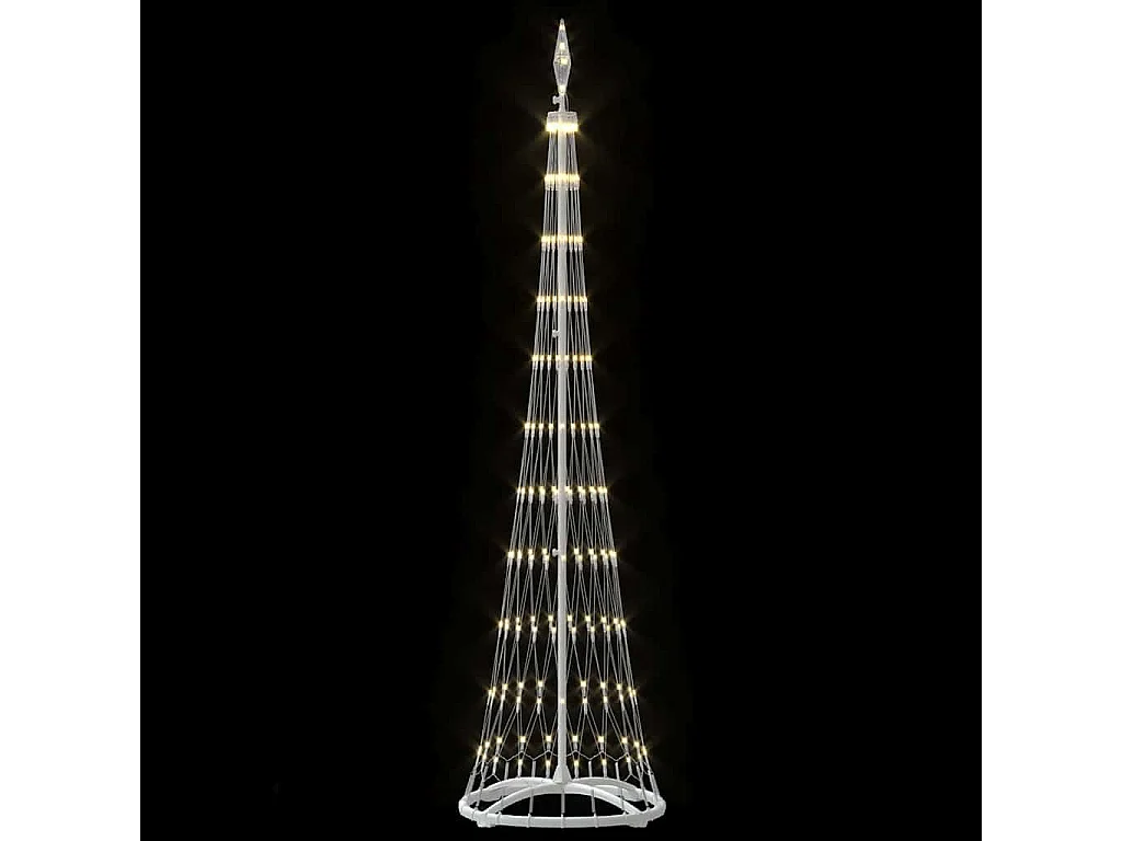 LED Kerstboom Warm wit 51 x 51 x 190 cm Metaal