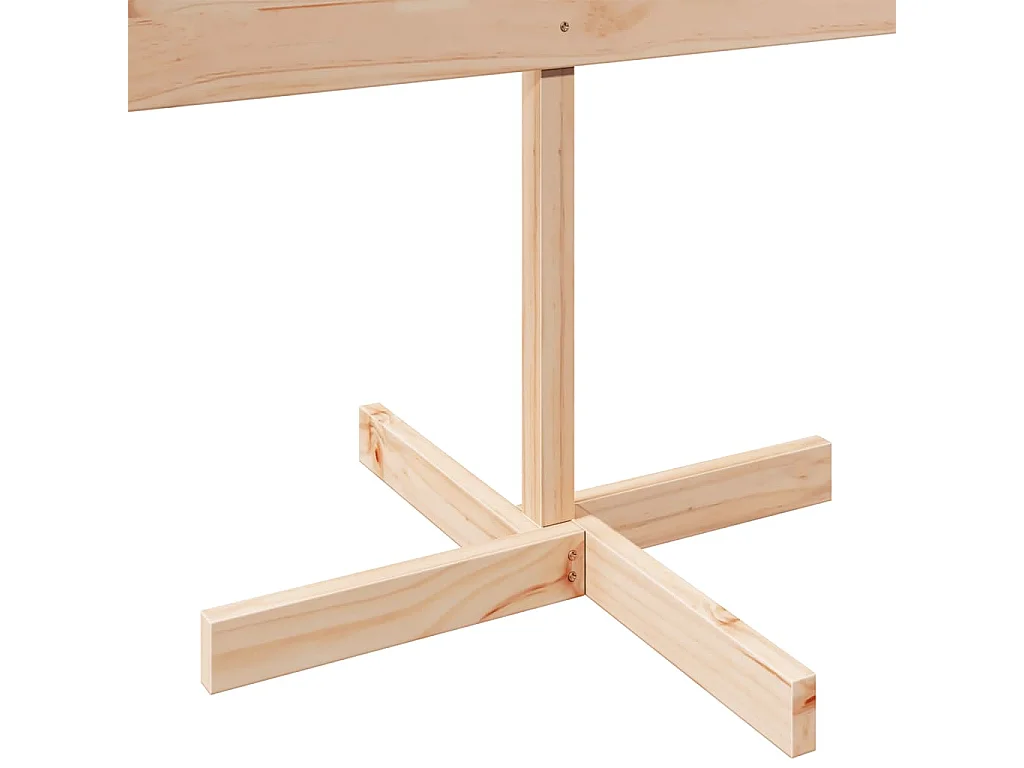 Albero di Natale in legno per decorazione 150 cm in legno massello