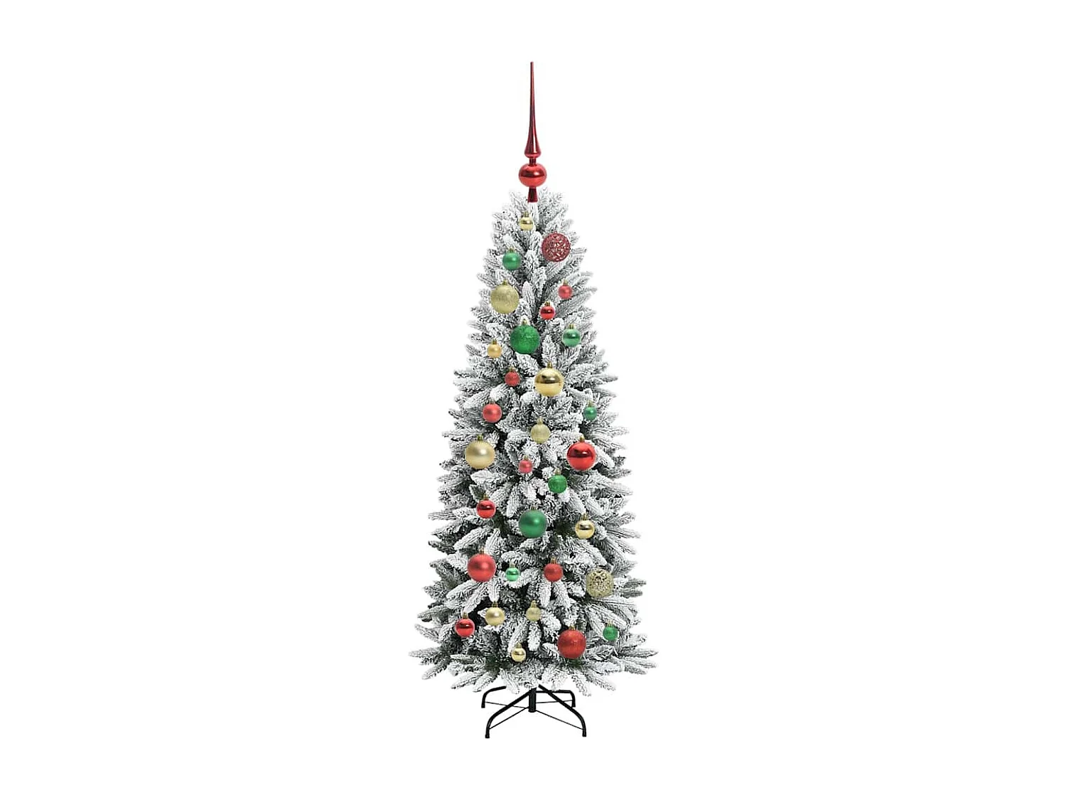 Albero di Natale artificiale con 150 LED Bianco 53 x 53 x 120 cm