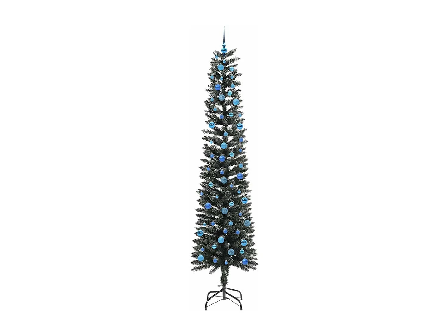 Albero di Natale artificiale con 300 LED Verde 58 x 58 x 240 cm