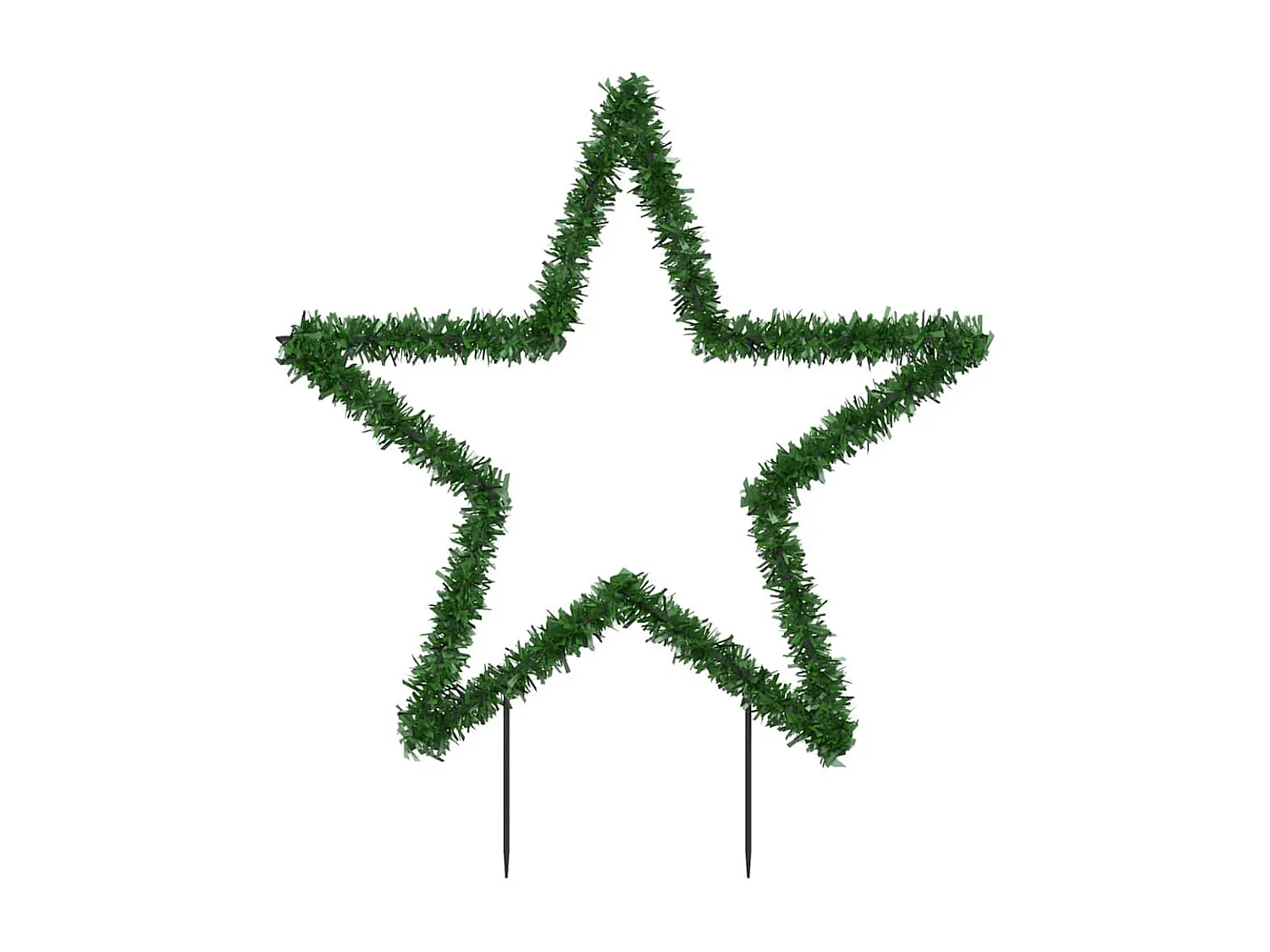 Décoration lumineuse étoile de Noël avec piquets 115 LED 85 cm
