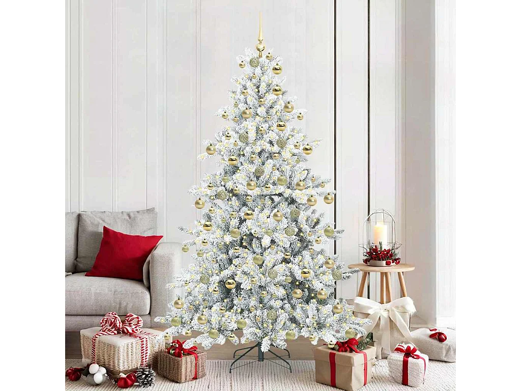 Sapin de Noël Artificiel à Branches Articulées 180 cm PVC