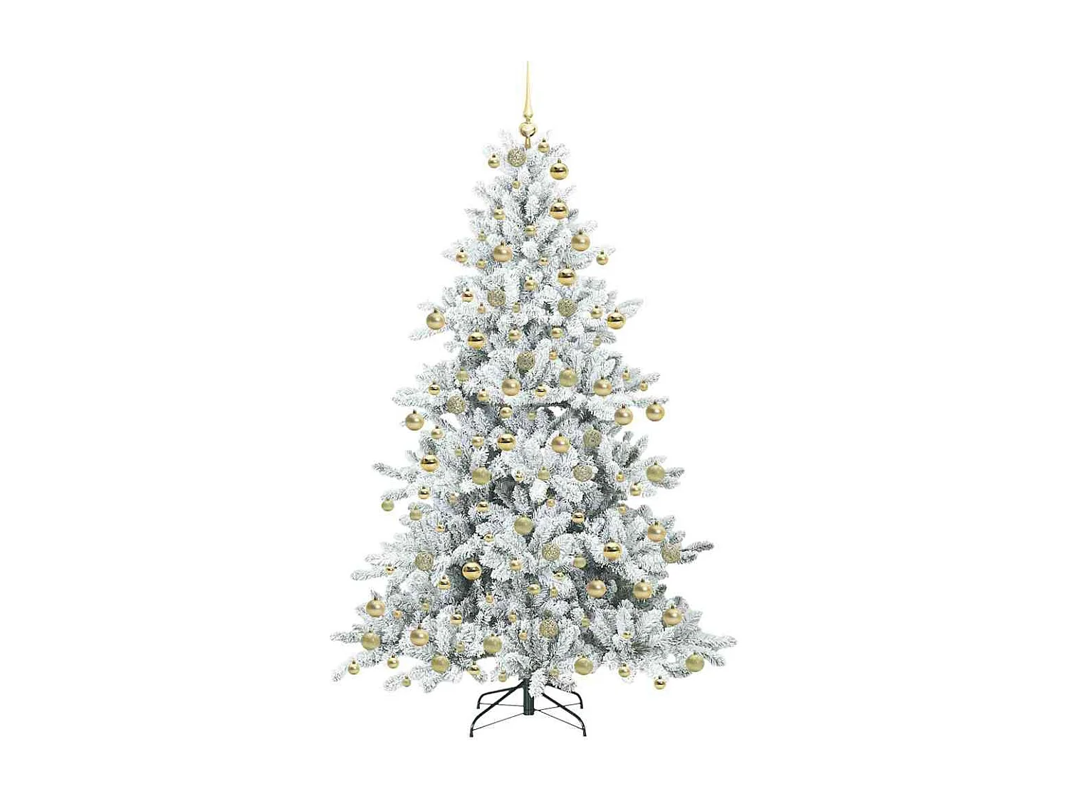 Sapin de Noël Artificiel à Branches Articulées 180 cm PVC