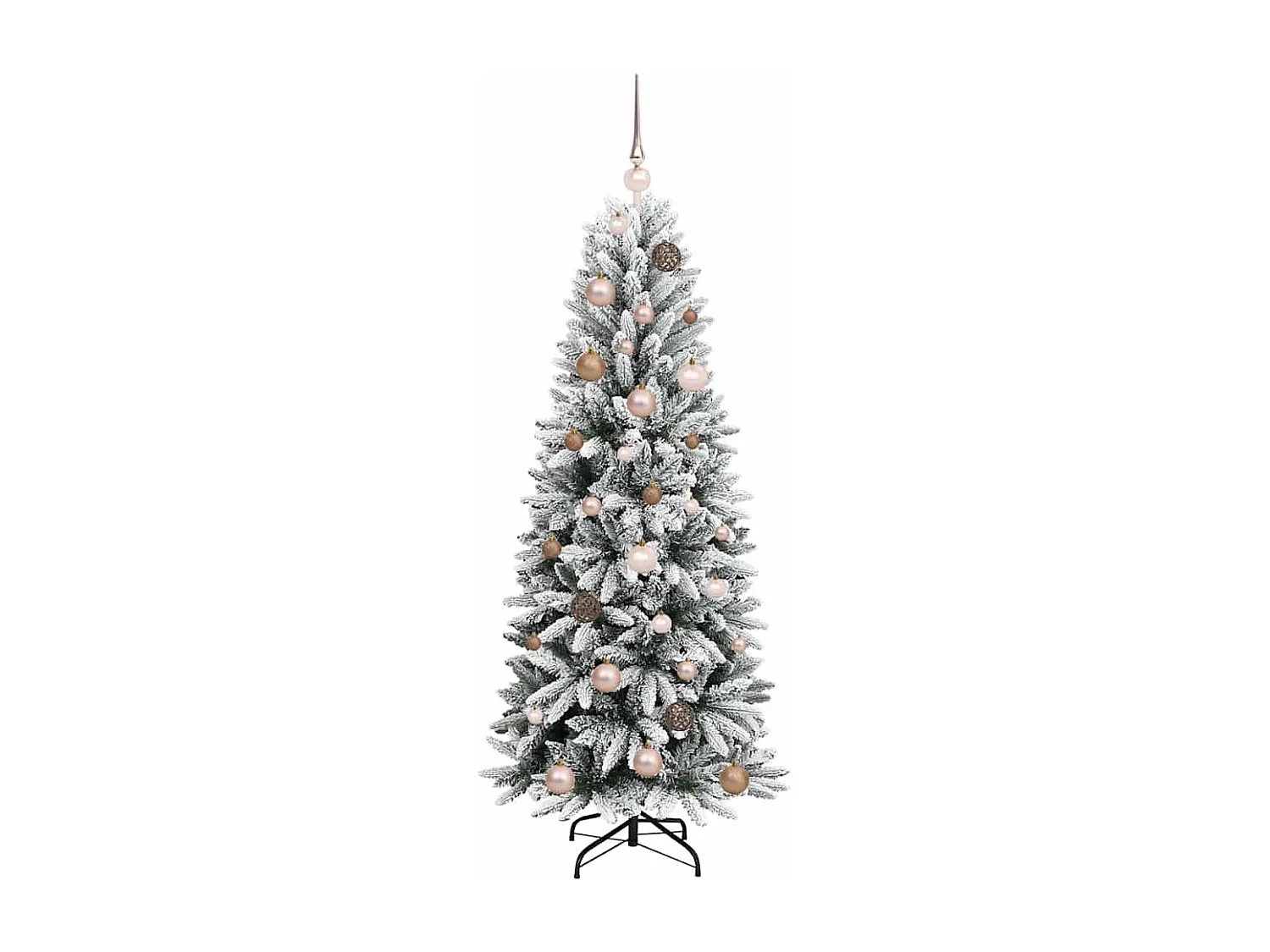 Albero di Natale artificiale con 150 LED Bianco 63 x 63 x 150 cm
