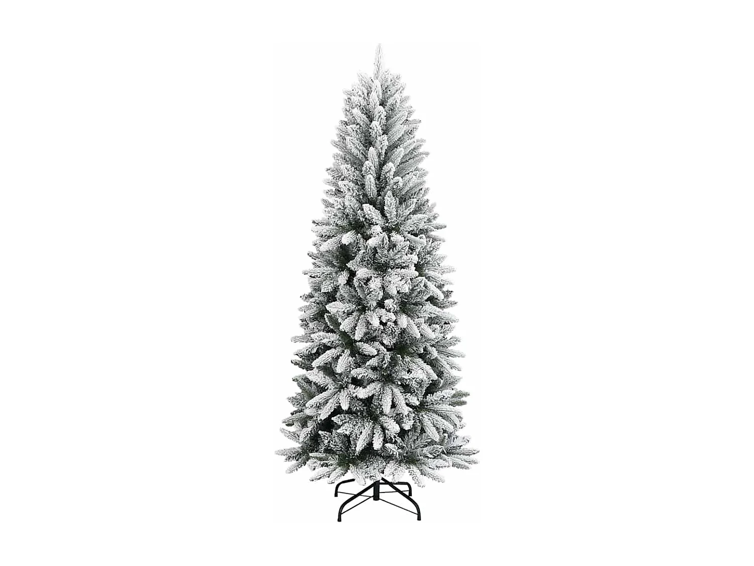 Albero di Natale artificiale con 150 LED Bianco 63 x 63 x 150 cm