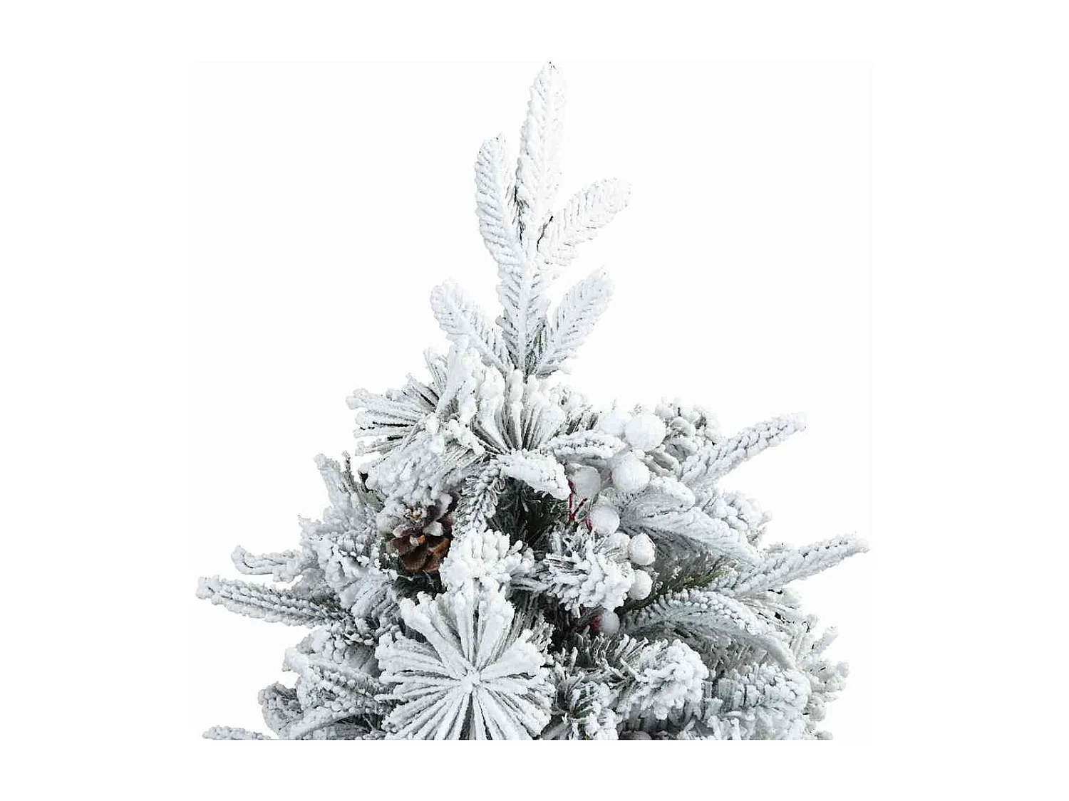 Kunstkerstboom met scharnierende takken Groen 120 cm