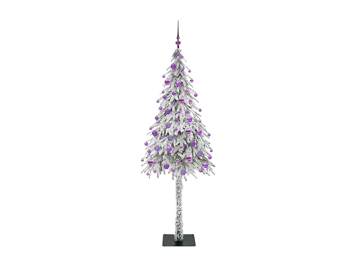 Sapin de Noël avec 300 LED Blanc 180 cm PE et Acier