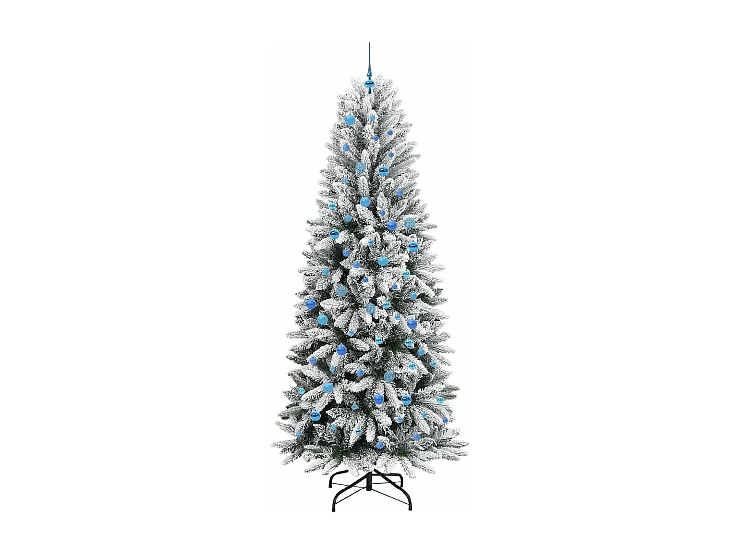 Kunstkerstboom met 300 LED's Wit 93 x 93 x 240 cm