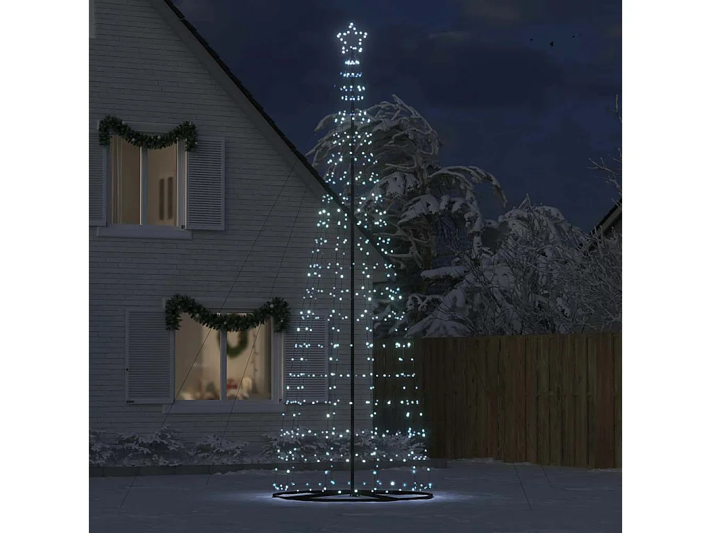 Albero di Natale a LED 1534 LED bianco freddo 503 cm