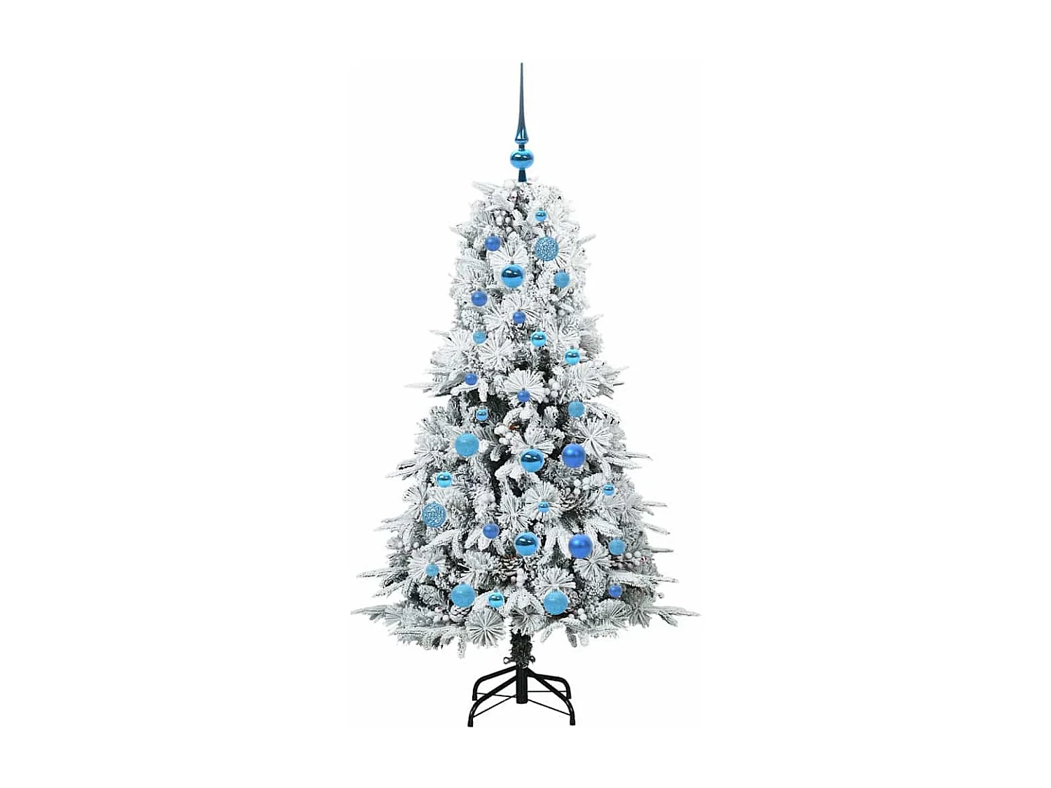 Sapin de Noël Artificiel à Branches Articulées Vert 150 cm