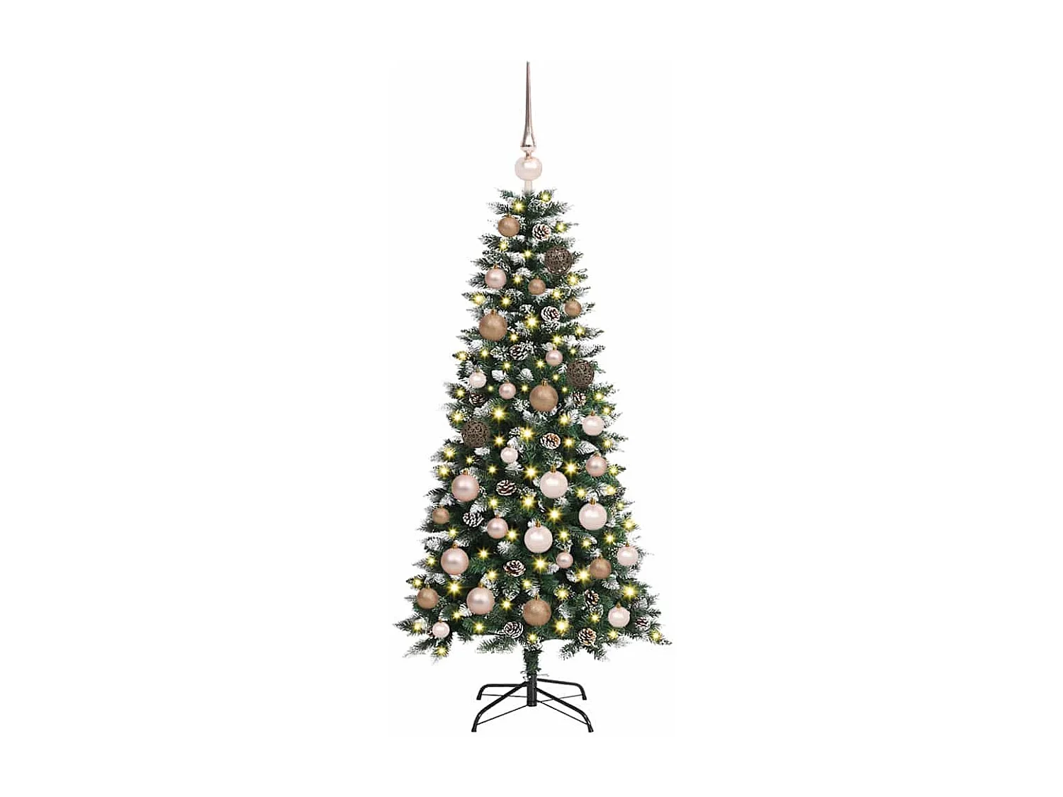 Kunstkerstboom met 150 LED's Groen 55 x 55 x 120 cm