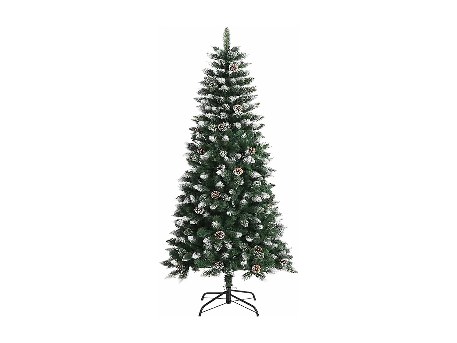 Kunstkerstboom met 150 LED's Groen 55 x 55 x 120 cm