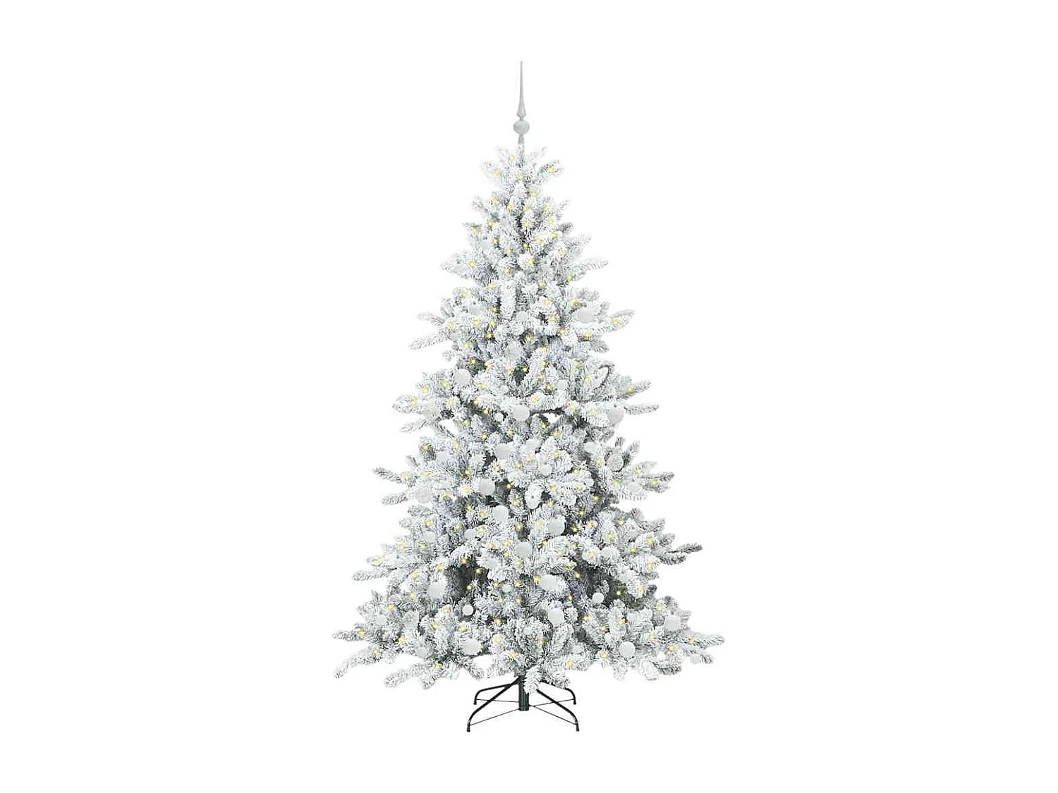 Sapin de Noël Artificiel à Branches Articulées 180 cm PVC