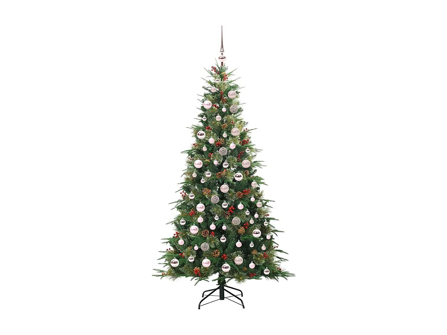 Sapin de Noël Artificiel à Branches Articulées Vert 180 cm