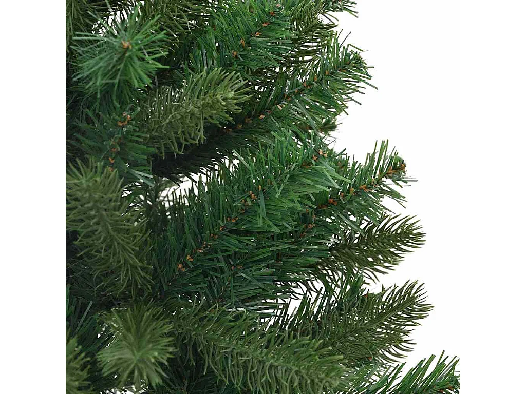 Albero di Natale artificiale con 150 LED Verde 75 cm PE e PVC