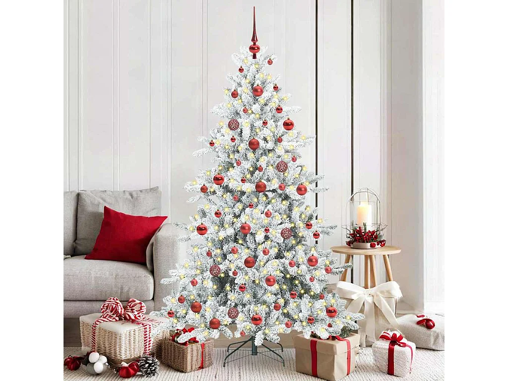 Künstlicher Weihnachtsbaum mit beweglichen Zweigen 180 cm PVC