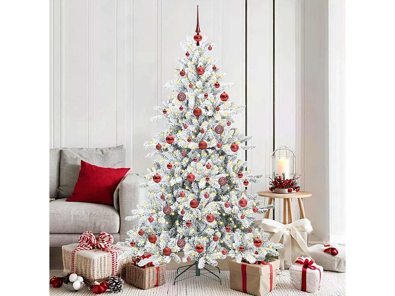 Sapin de Noël Artificiel à Branches Articulées 180 cm PVC