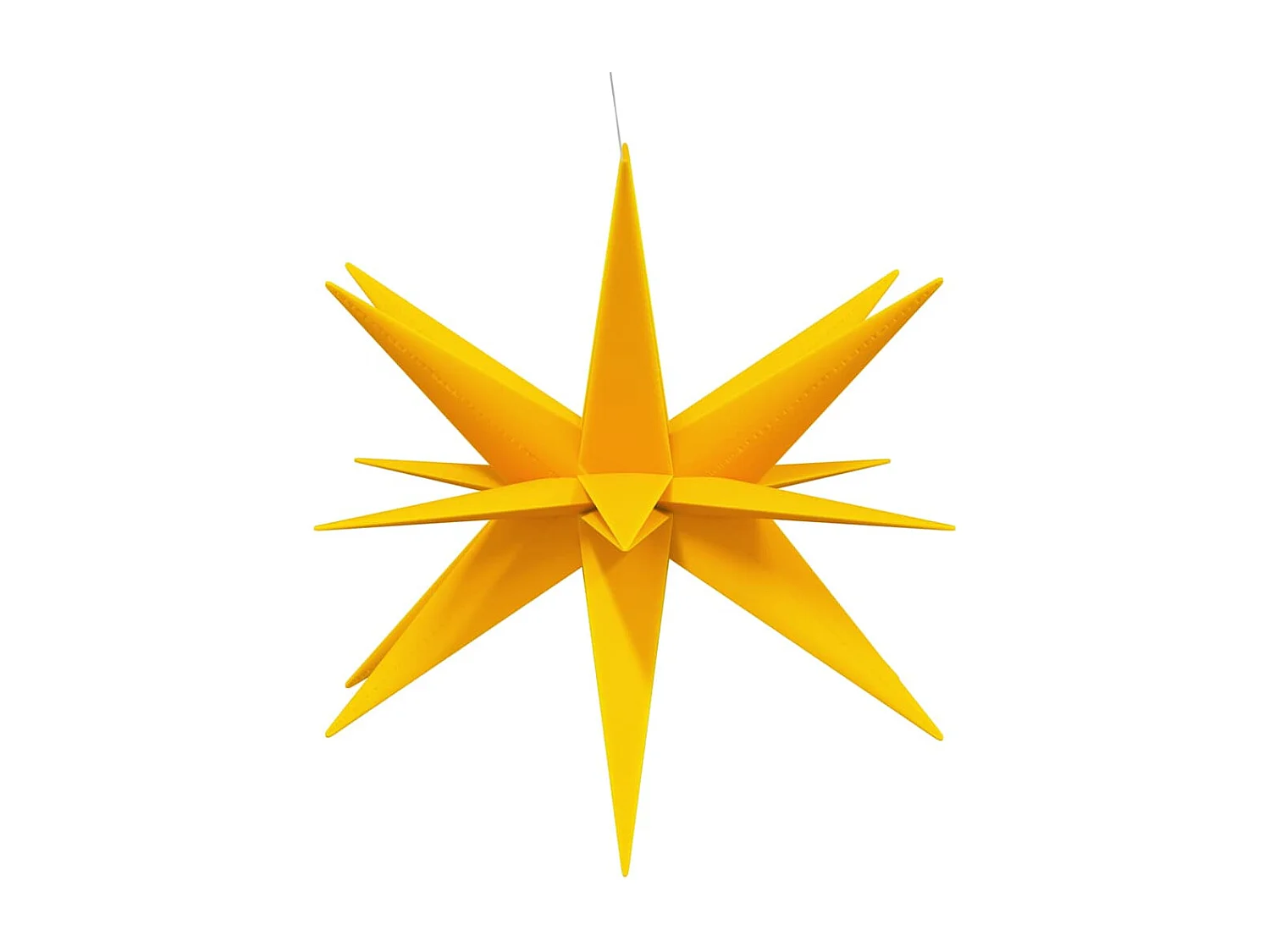 Lumière de Noël avec LED pliable jaune 100 cm