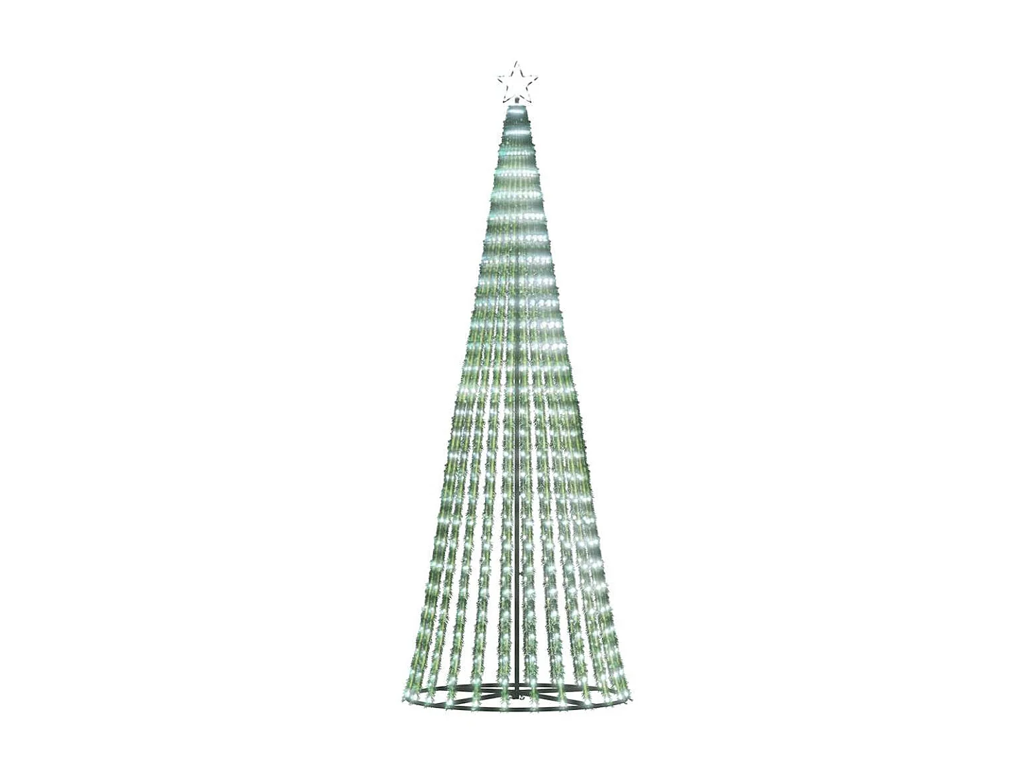 Sapin de Noël à LED 475 LED blanc froid 247 cm