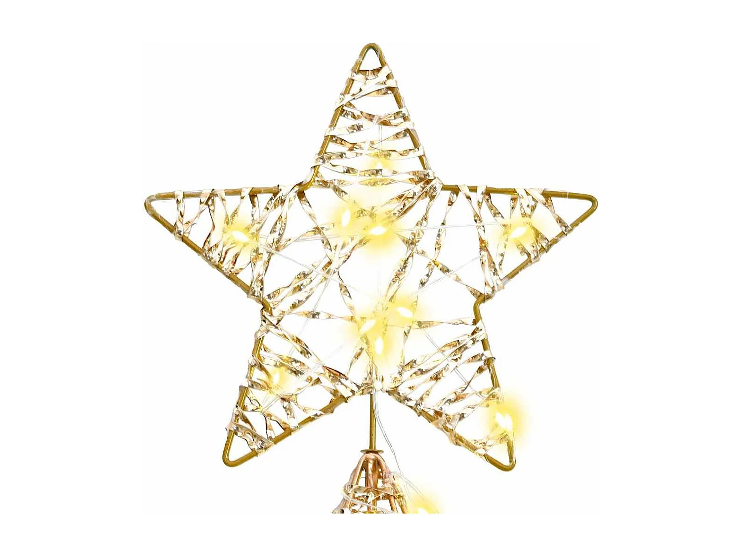 Kerstboom met 240 LED's Warm Wit 180 cm PET