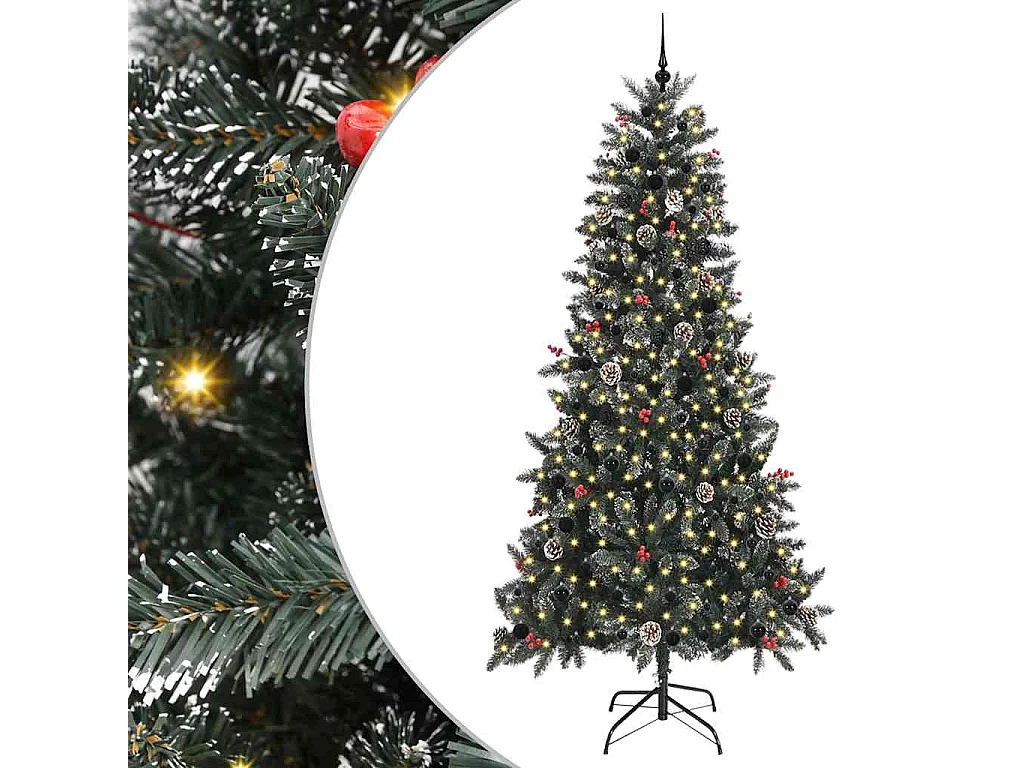 Albero di Natale artificiale Verde 129,5 x 129,5 x 240 cm