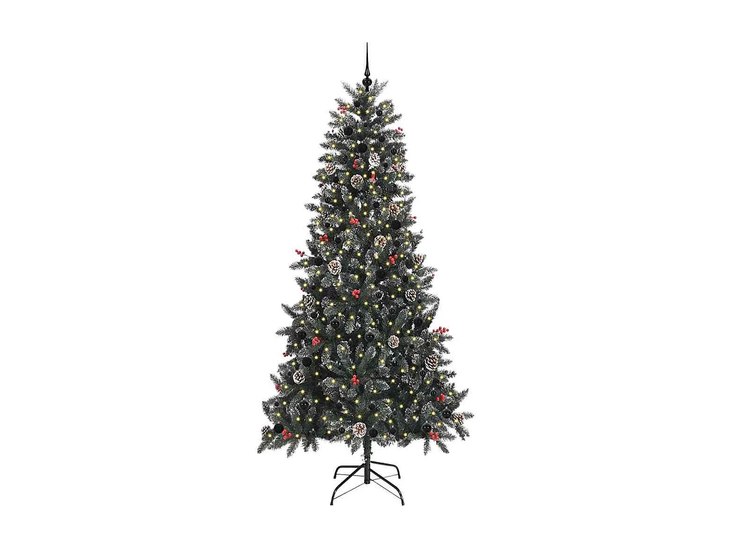 Albero di Natale artificiale Verde 129,5 x 129,5 x 240 cm
