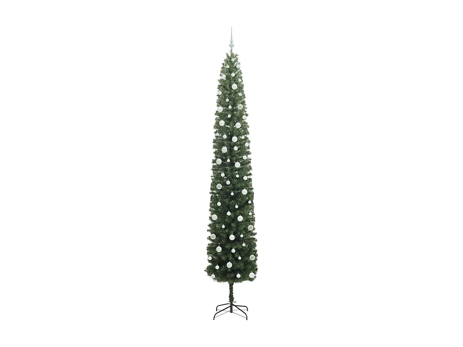 Sapin de Noël artificiel Vert 270 cm PVC et acier et plastique