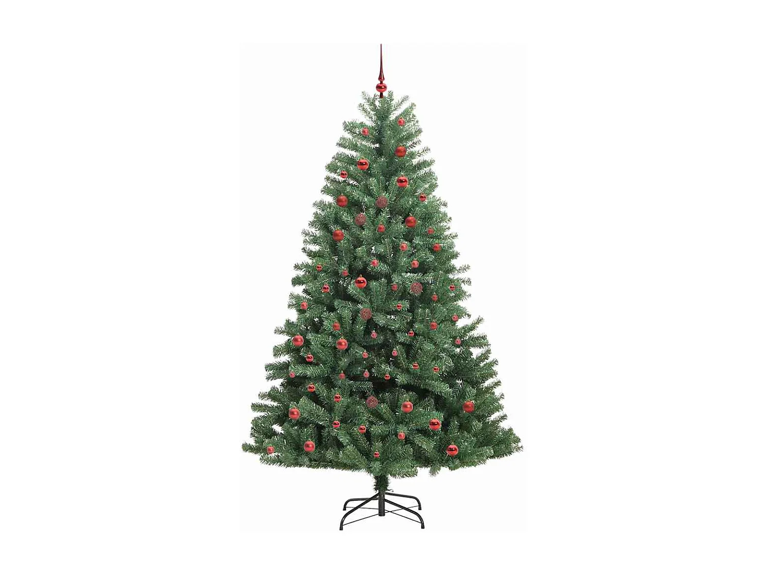 Sapin de Noël Artificiel à Branches Articulées Vert 210 cm