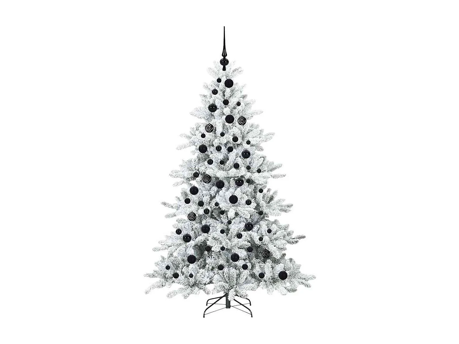 Kunstkerstboom met scharnierende takken 180 cm PVC