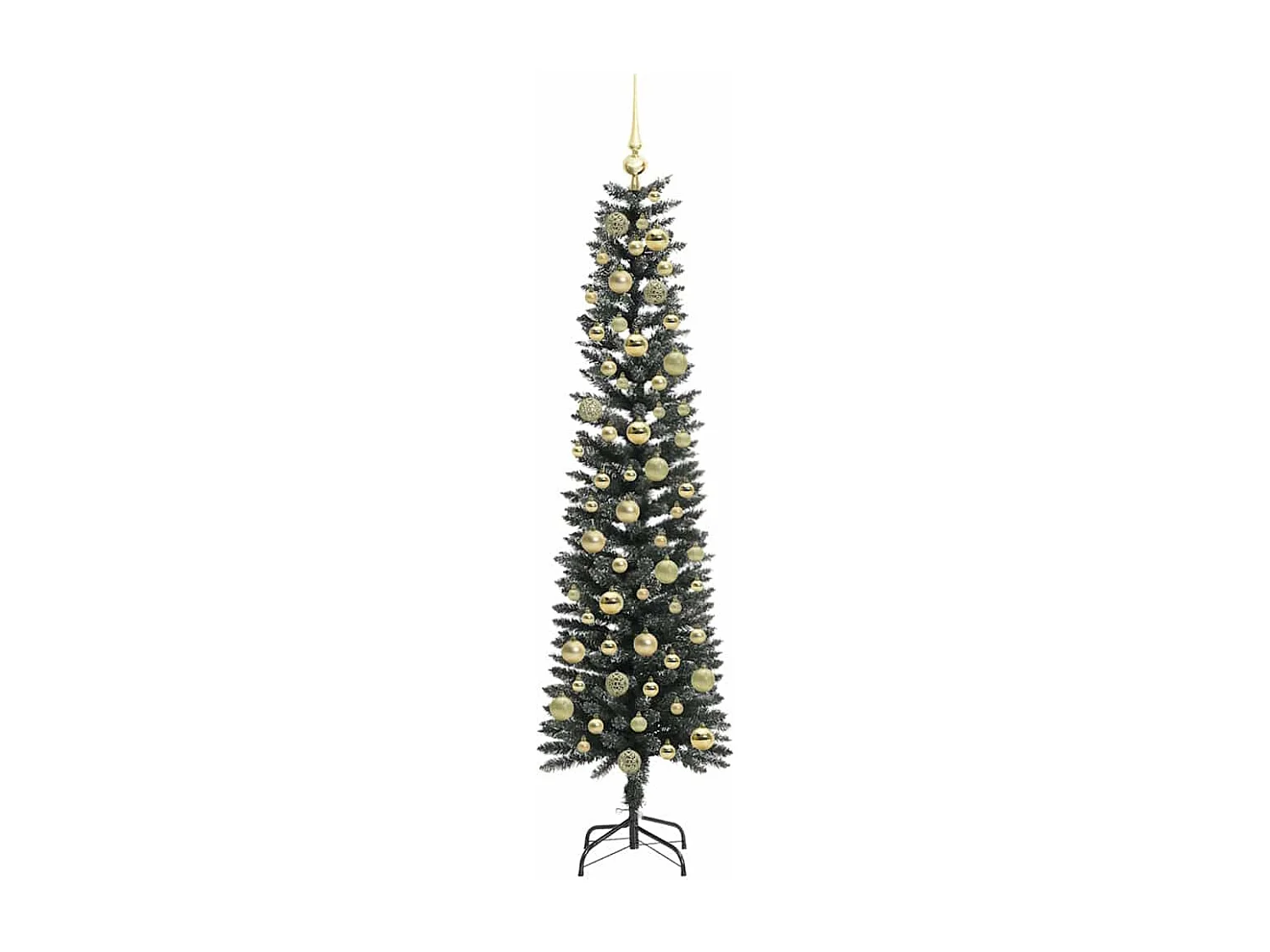 Sapin de Noël artificiel avec 300 LED Vert 50.5 x 50.5 x 180 cm