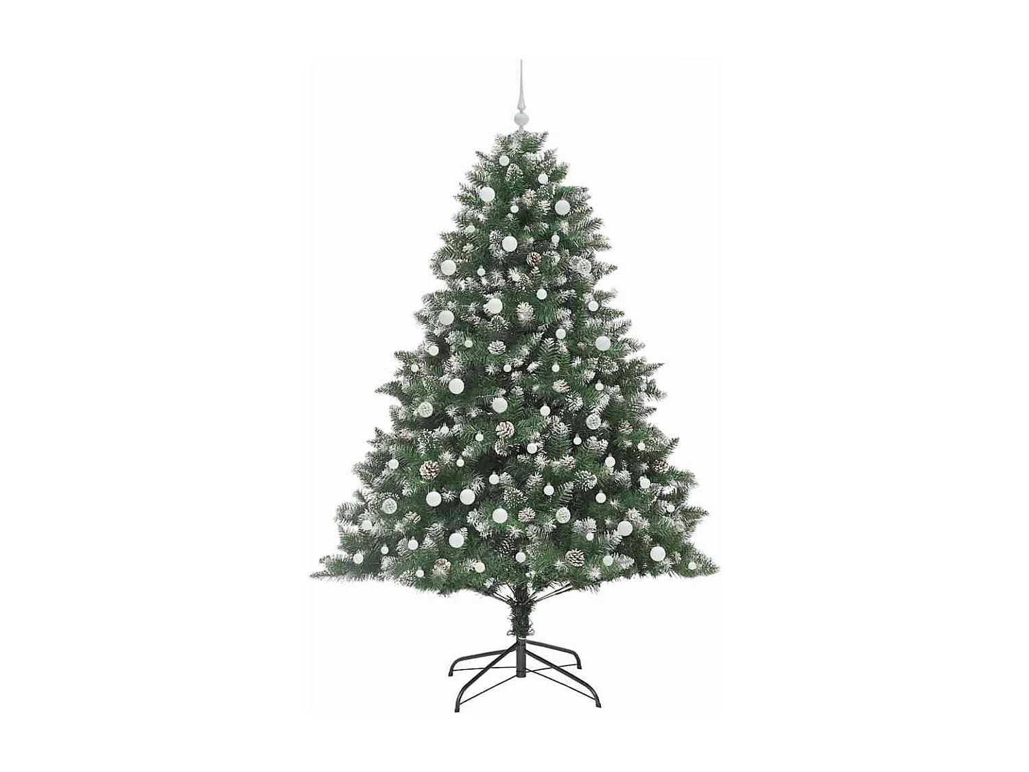 Sapin de Noël artificiel avec 300 LED Vert 160 x 160 x 240 cm